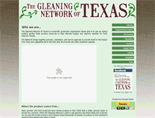 Tablet Screenshot of gleantexas.org